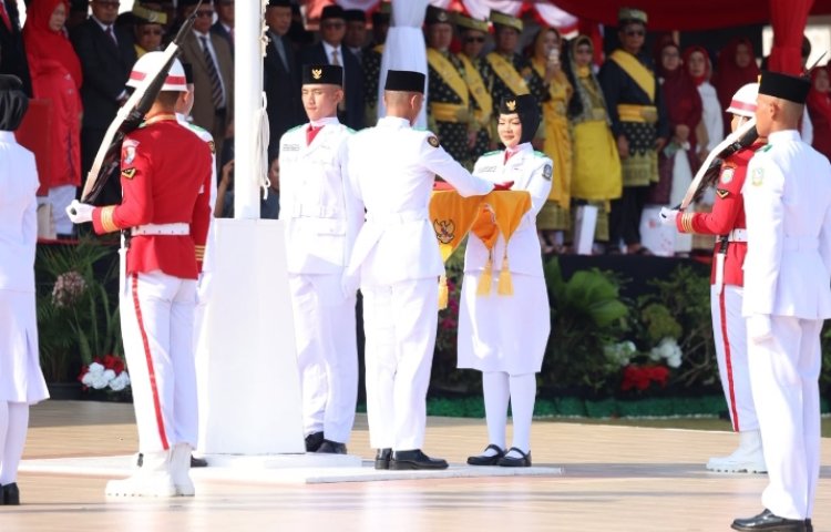 Kapolda Kepri Irjen Asep Safrudin Ikuti Upacara HUT ke-81 RI, Sinergi Jaga Keamanan Kepri Diperkuat