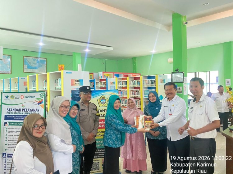 Polres Karimun Beri Kejutan HUT ke-81 Mahkamah Agung RI di Pengadilan Negeri Karimun