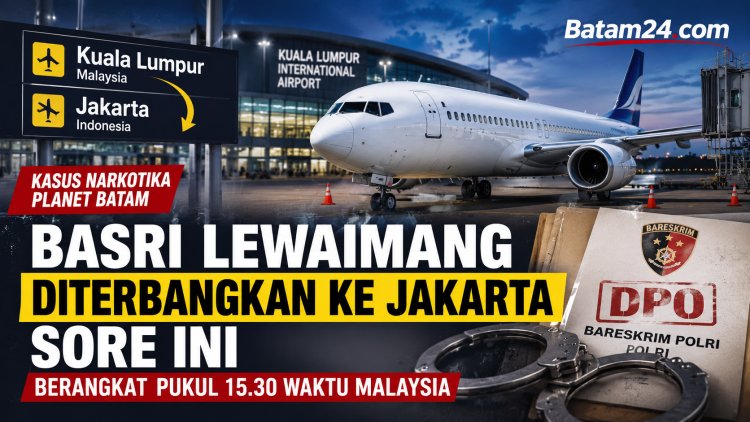 Usai Ditangkap di Malaysia, Basri Lewaimang Diterbangkan ke Jakarta Sore Ini