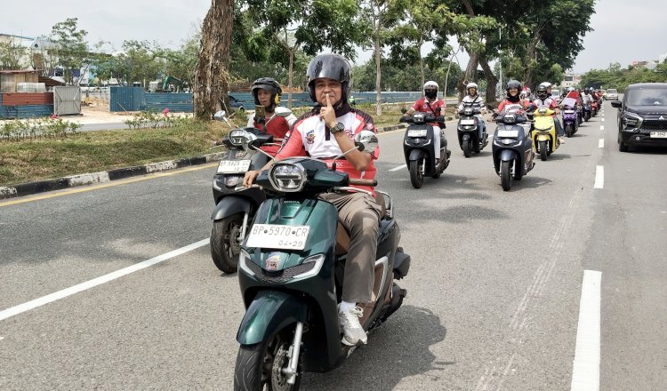 84 Bikers Honda Ramaikan Convoy Merdeka 2026 di Batam, Semarakkan HUT ke-81 RI