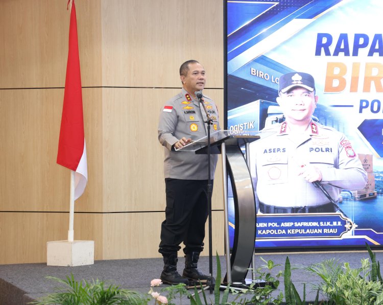 Kapolda Kepri Minta Pengelolaan Logistik dan Aset Negara Dilakukan Transparan