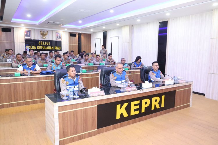 19 Bintara Polda Kepri Lolos Seleksi Program Pendidikan S1 PTIK 2026