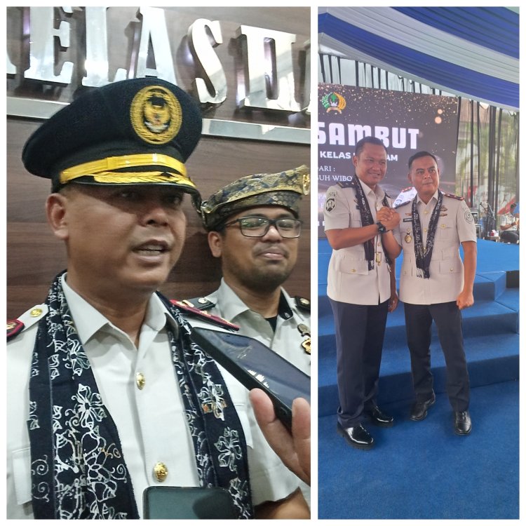 Pisah Sambut Kepala Rutan Batam, Fajar Teguh Wibowo Serahkan Estafet Kepemimpinan kepada Bambang Febriansyah
