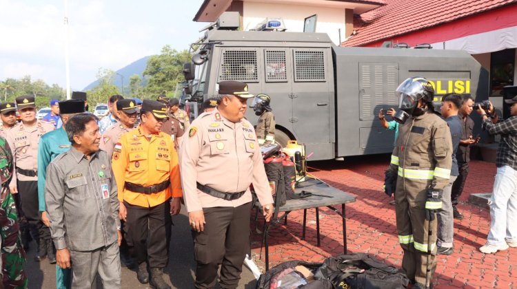 Polres Lingga Perkuat Kesiapsiagaan Karhutla, Deteksi Dini Jadi Fokus Utama