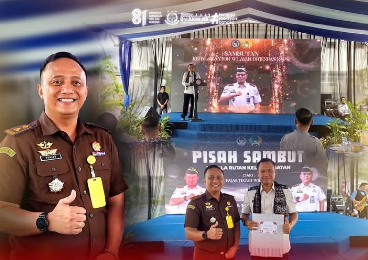 Pisah Sambut Kepala Rutan Batam, Kejari Batam Tegaskan Pentingnya Sinergi Antarinstansi
