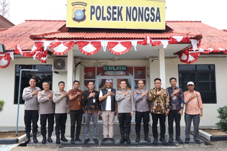 Wakapolda Kepri Cek Polsek Nongsa, Tekankan Disiplin dan Pelayanan Humanis kepada Masyarakat