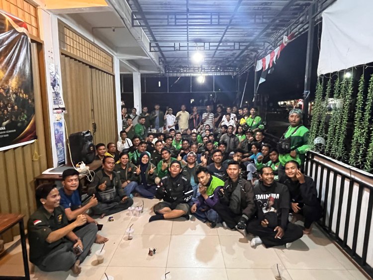 Polsek Batu Ampar Rangkul Komunitas Ojol, Aspirasi Parkir hingga Debu Jalan Jadi Perhatian