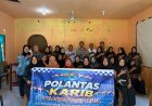 Satlantas Polres Lingga Bekali Ibu-Ibu PKK Desa Berindat dengan Edukasi Safety Riding