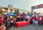 Meriahkan HUT RI ke-81, Warga Batu Ampar Gelar Jalan Santai hingga Aksi Peduli NTT
