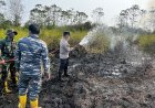 Hari Ketiga Karhutla Sungai Besar Lingga, 17 Hektare Lahan Berhasil Dipadamkan