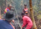 Tim Gabungan Padamkan Kebakaran Lahan di Desa Mepar, Setengah Hektare Area Terbakar