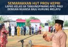 Semarak HUT ke-24 Kepri, Lapas Tanjungpinang Gelar Apel Pagi dengan Busana Melayu