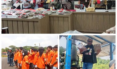 Polda Kepri Musnahkan Barang Bukti Narkoba dari 26 Kasus, 28 Tersangka Diproses