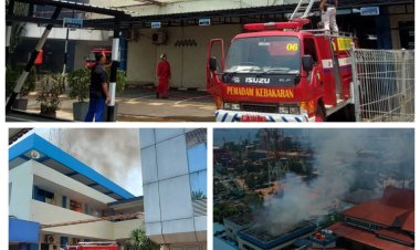 Kebakaran di Salah Satu Gedung KPU Bea Cukai Batam, Api Berhasil Dipadamkan