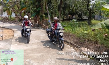 Polsek Kuba Gelar Patroli Gang Sempit, Jaga Kamtibmas di Permukiman Warga