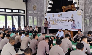 Maulid Nabi 1448 H, Polres Lingga Tekankan Akhlak Rasulullah sebagai Pedoman Personel
