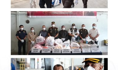 Kejari Batam Musnahkan Barang Bukti 230 Perkara, Sabu 1,4 Kg hingga Ribuan Cartridge Etomidate
