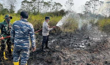 Hari Ketiga Karhutla Sungai Besar Lingga, 17 Hektare Lahan Berhasil Dipadamkan