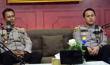 Kapolsek Batu Ampar dan Belakang Padang Bagikan Cerita Kepemimpinan di Podcast HUT ke-22 Tribun Batam