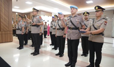 Kapolda Kepri Pimpin Sertijab Sejumlah PJU dan Dua Kapolres, Tekankan Profesionalisme