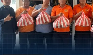 Rutan Tanjungpinang Salurkan 478 Nasi Kotak Bantuan BAZNAS untuk Warga Binaan