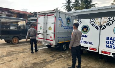 Polsek Singkep Barat Pastikan Operasional SPPG Yayasan Kemala Bhayangkari Berjalan Aman