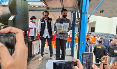 Lapas Batam Perkuat Sinergi Pemberantasan Narkotika, Hadiri Pemusnahan Barang Bukti Polresta Barelang