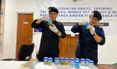 Rutan Batam Perkuat Pengawasan, Razia Gabungan Bersama Brimob dan Polsek Sagulung