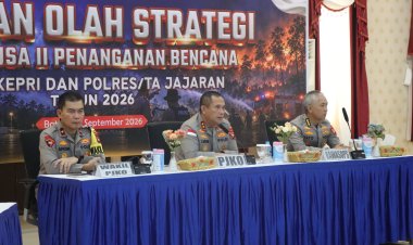 Latihan Aman Nusa II, Kapolda Kepri Minta Personel Perkuat Kesiapsiagaan Hadapi Bencana