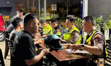 Polresta Barelang Gencarkan Patroli Dini Hari, 30 Motor Knalpot Brong Ditindak