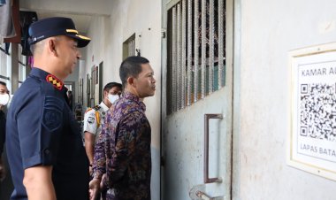 Lapas Batam Perketat Pengawasan, Razia Gabungan dan Tes Urine Sasar Warga Binaan