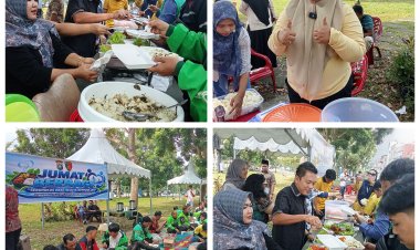 Sebungkus Nasi, Sejuta Kepedulian: Jumat Berbagi Bersama Ditreskrimsus Polda Kepri dan Awak Media
