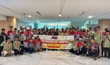 JNE Berangkatkan 1.200 Karyawan dan Keluarga untuk Menunaikan Ibadah Umrah