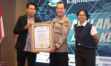 Polda Kepri Perkuat Kemitraan dengan Pers di HUT ke-5 AMSI Kepri
