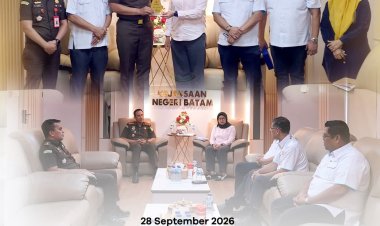 Kejari Batam Terima Kunjungan Ketua KONI, Perkuat Sinergi Antar-Lembaga