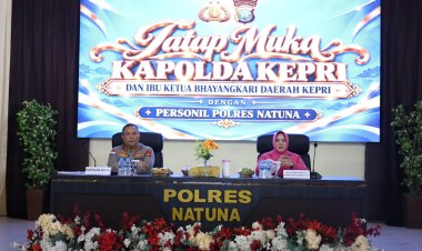 Kapolda Kepri Kunjungi Natuna, Tekankan Kamtibmas dan Kepedulian kepada Masyarakat