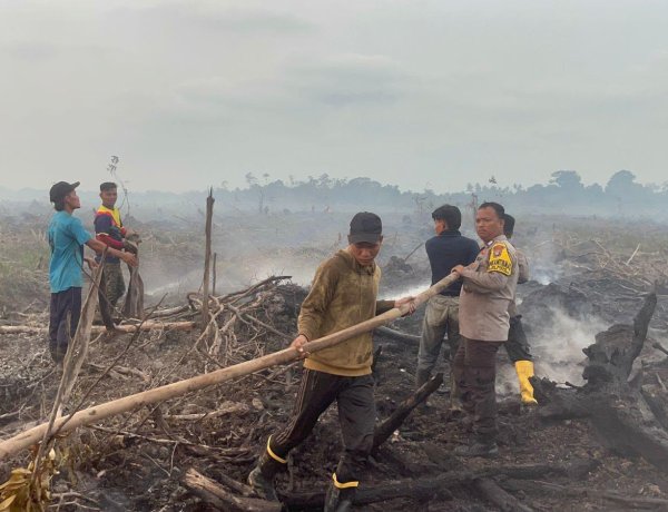 Hari Ketujuh, Karhutla di Kudung Lingga Belum Padam Total, Tim Gabungan Perluas Upaya Pemadaman
