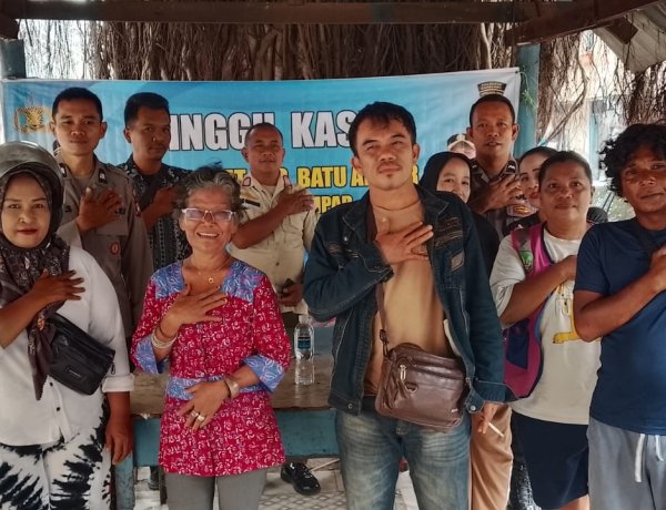 Minggu Kasih Polsek Batu Ampar Jadi Ruang Warga Sampaikan Aspirasi Kamtibmas