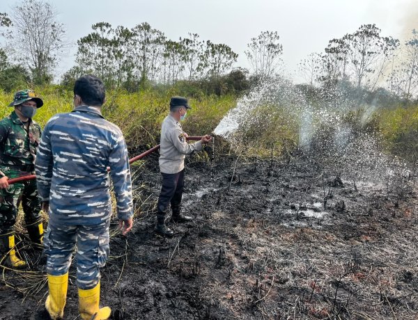 Hari Ketiga Karhutla Sungai Besar Lingga, 17 Hektare Lahan Berhasil Dipadamkan