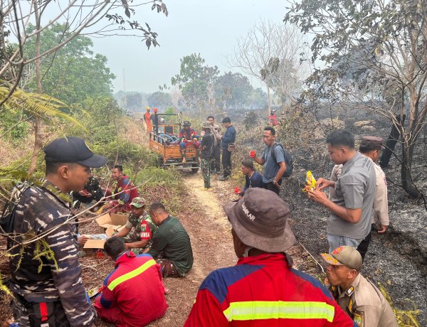 Polsek Daik Lingga Pastikan Personel Siap Hadapi Karhutla, Dapat Pemeriksaan Kesehatan dan Vitamin