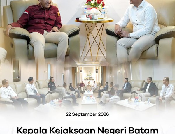 Kejari Batam Terima Kunjungan Dirut PT Bandara Internasional Batam, Perkuat Sinergitas Antarinstansi