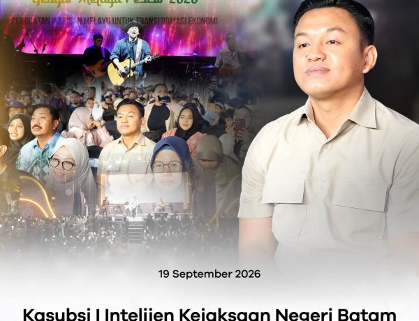 Kejari Batam Dukung Gebyar Melayu Pesisir 2026, Padi Reborn Meriahkan Special Performance