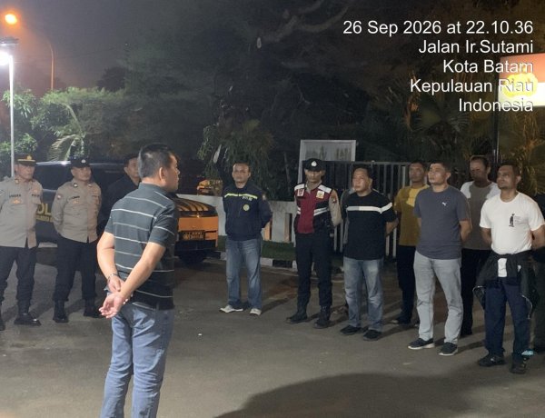 Cipkon KRYD Polsek Sekupang Amankan 16 Motor Berknalpot Brong