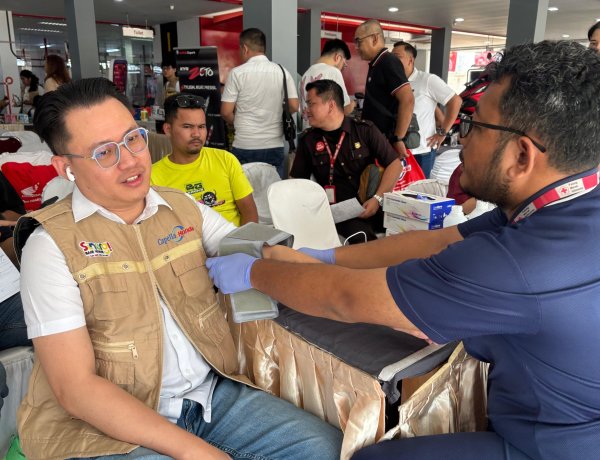 Capella Honda Kepri Gelar Donor Darah Rutin, 64 Kantong Darah Terkumpul di Batam