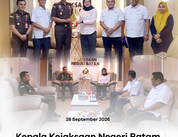 Kejari Batam Terima Kunjungan Ketua KONI, Perkuat Sinergi Antar-Lembaga