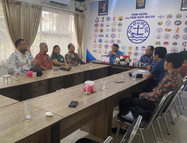 PIKI Kepri dan PGIW Kepri Perkuat Sinergi, Dorong Kolaborasi untuk Gereja dan Masyarakat