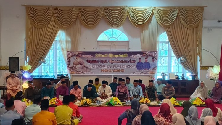 Sinergi Pemkab dan TNI-Polri di Kabupaten Lingga Warnai Peringatan Maulid Nabi Muhammad SAW 2026