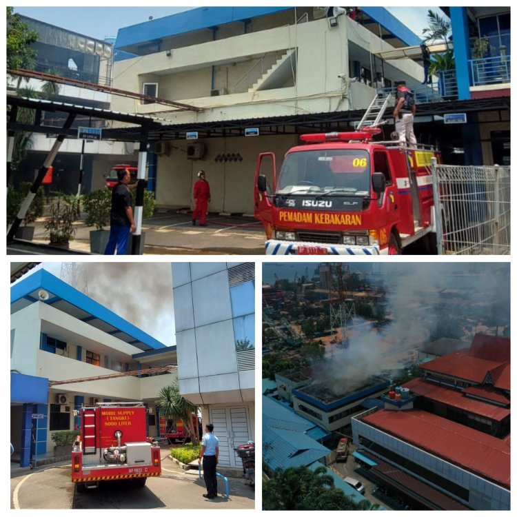 Kebakaran di Salah Satu Gedung KPU Bea Cukai Batam, Api Berhasil Dipadamkan