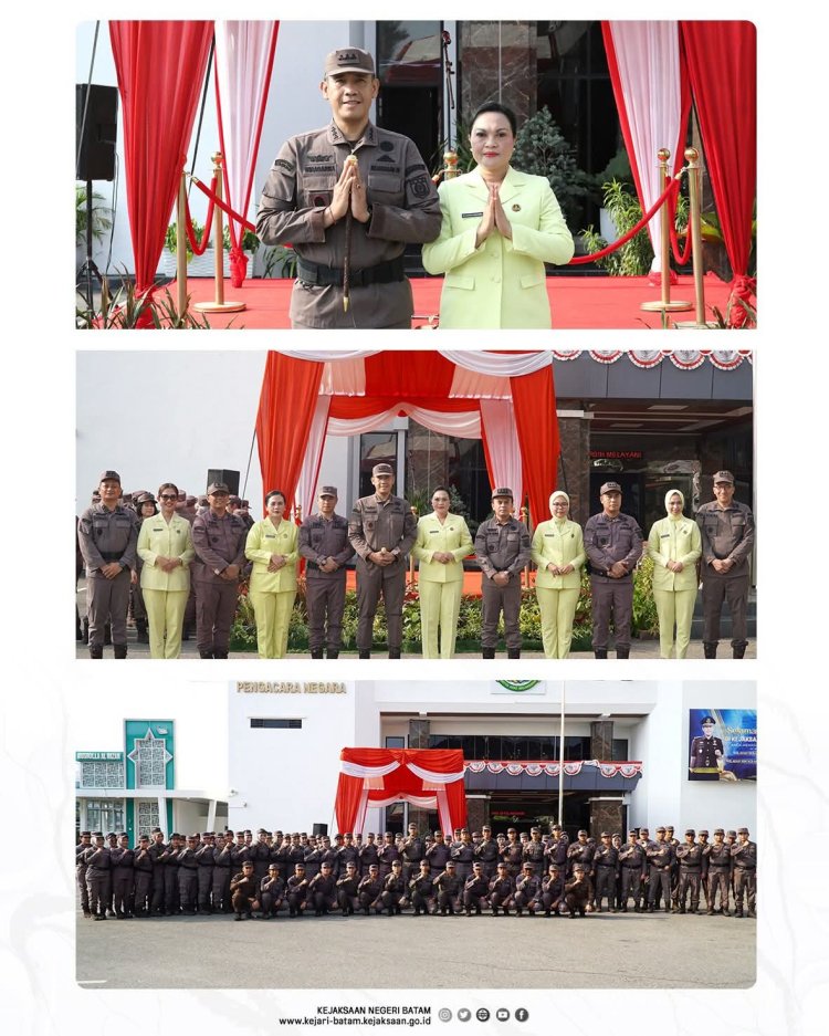 HUT Kejaksaan RI ke-81, Kejari Batam Teguhkan Komitmen Penegakan Hukum Berintegritas