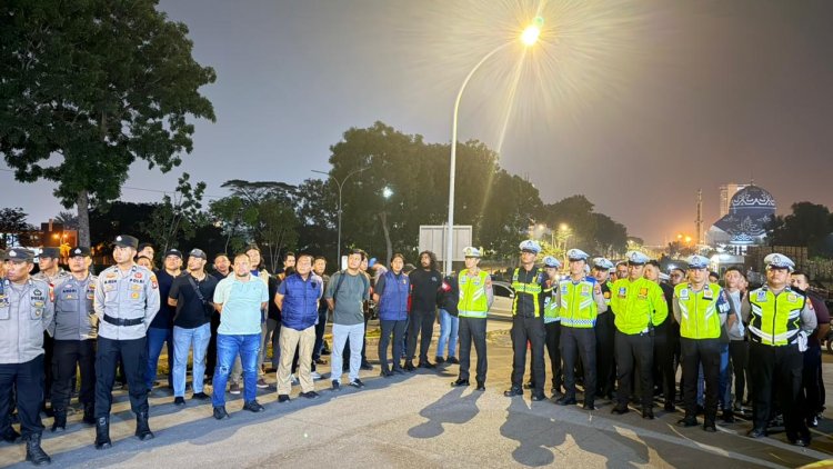 Polresta Barelang Intensifkan Patroli Malam, 15 Motor Berknalpot Brong Ditindak